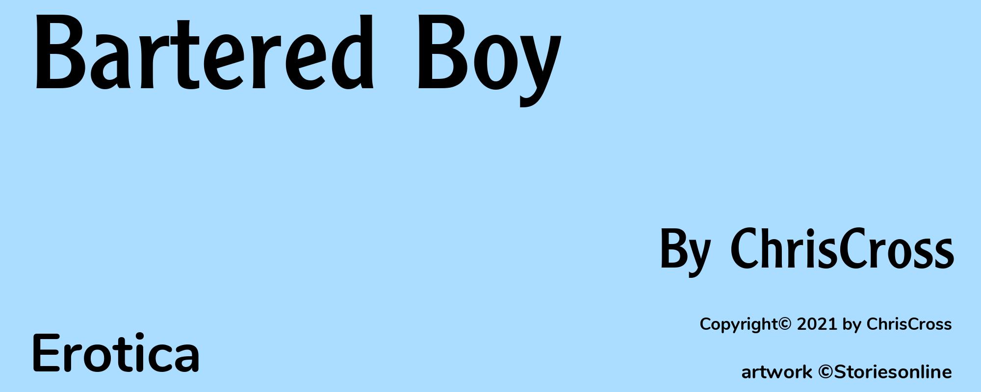 Bartered Boy - Cover