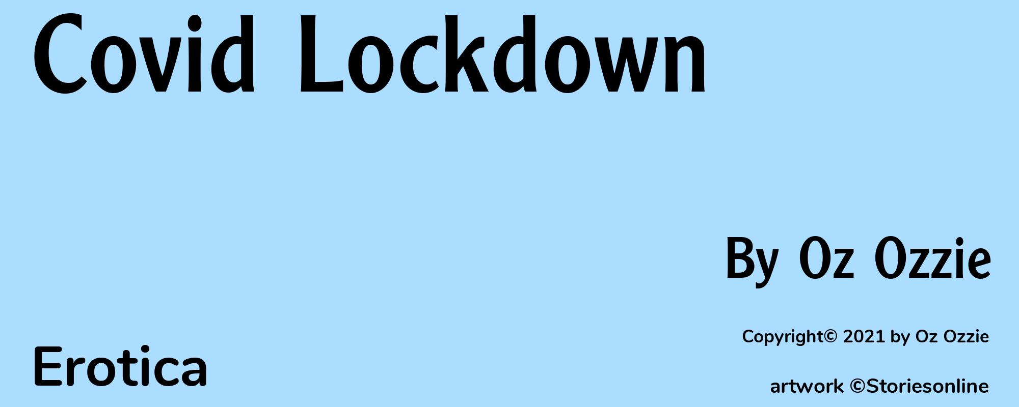 Covid Lockdown - Cover