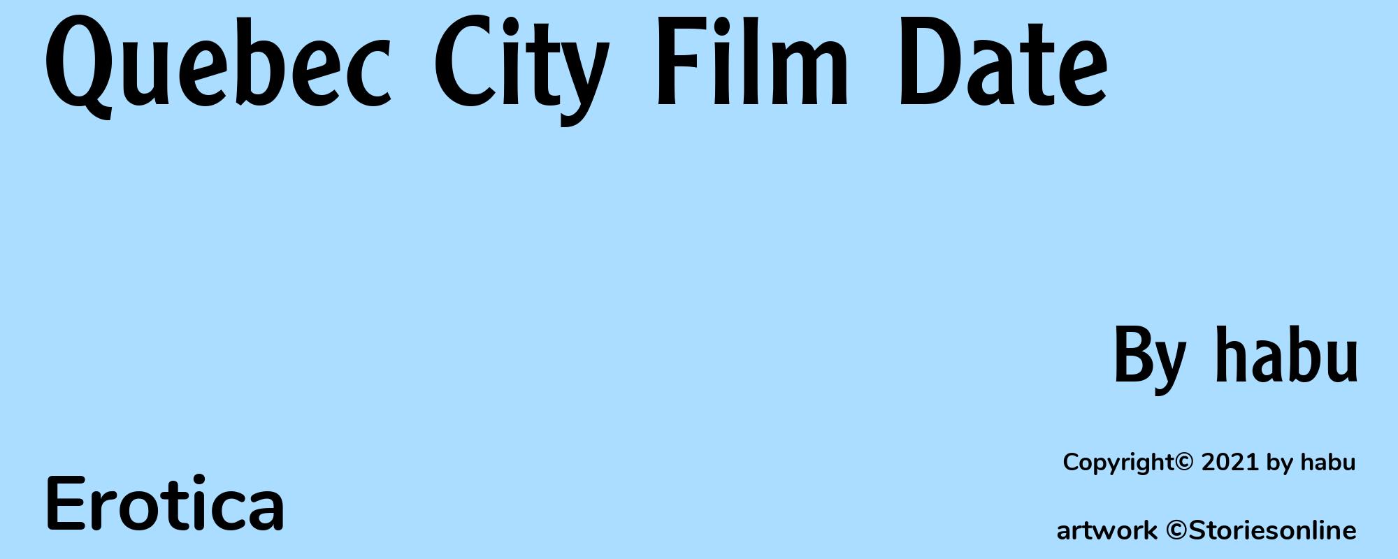 Quebec City Film Date - Cover