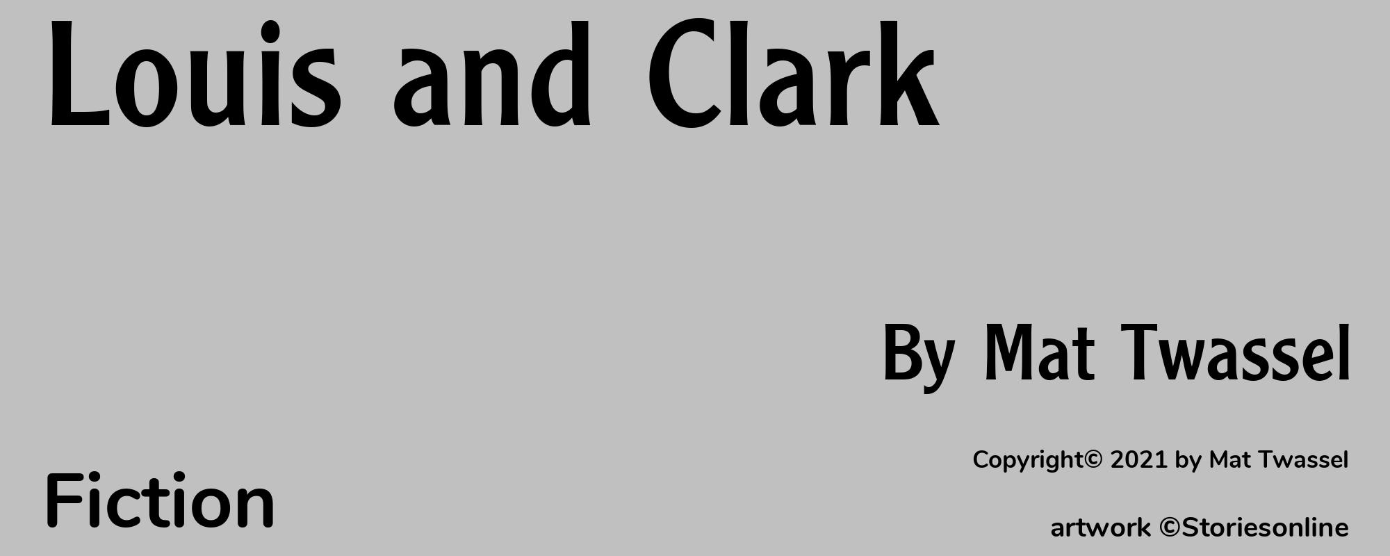 Louis and Clark - Cover