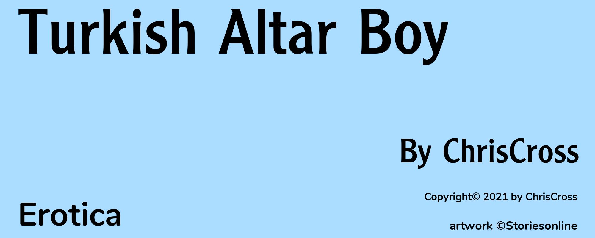 Turkish Altar Boy - Cover