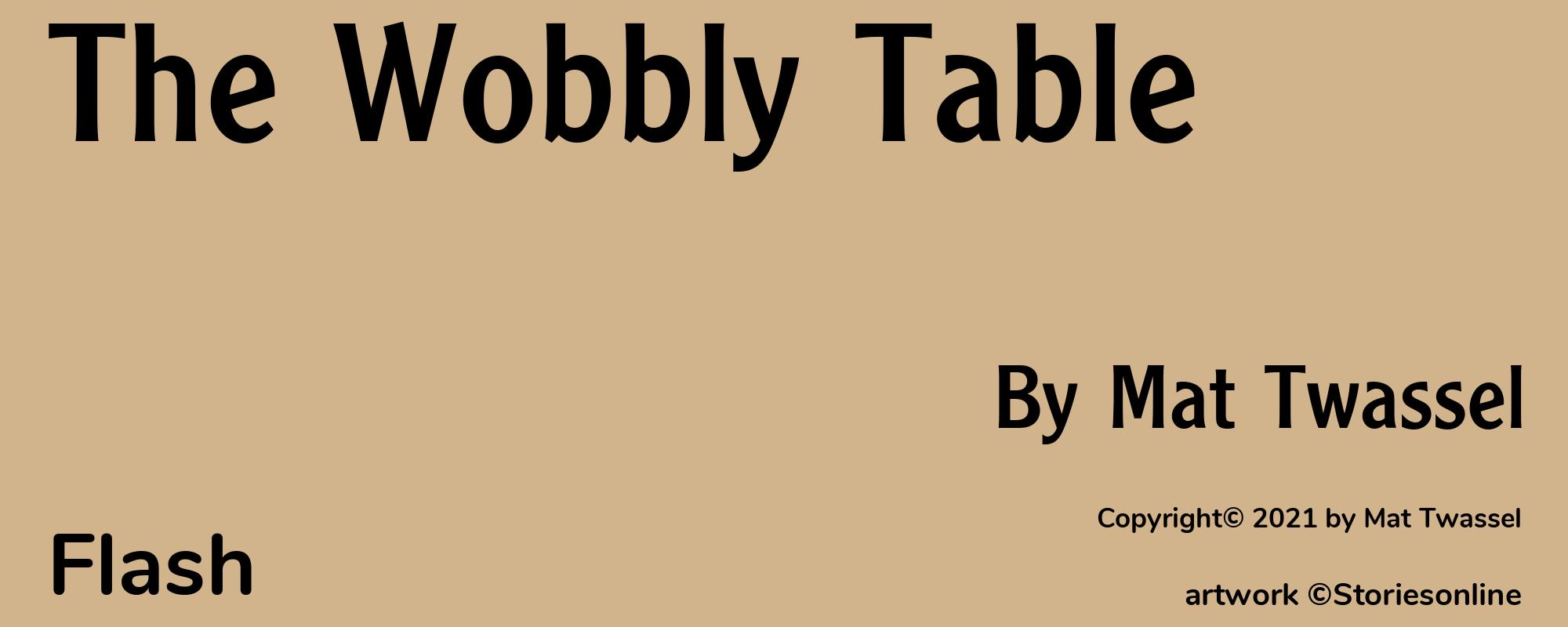 The Wobbly Table - Cover