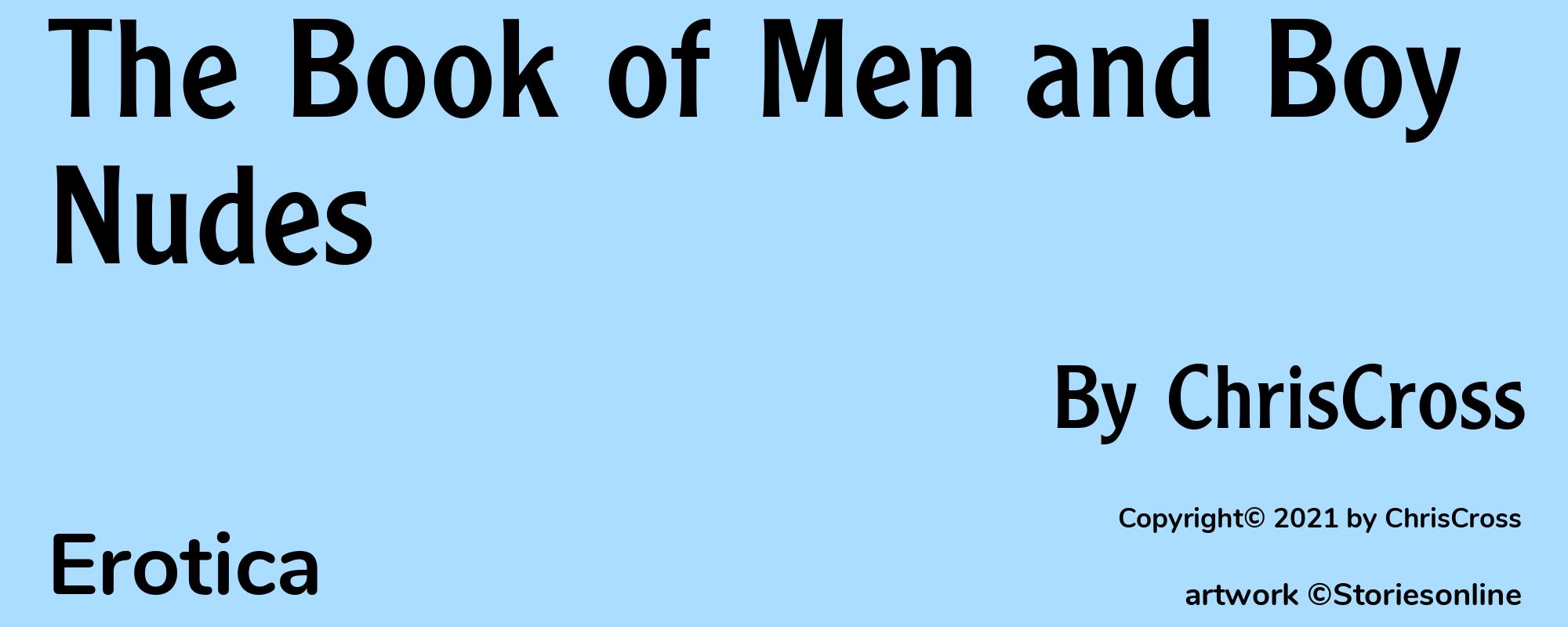 The Book of Men and Boy Nudes - Cover