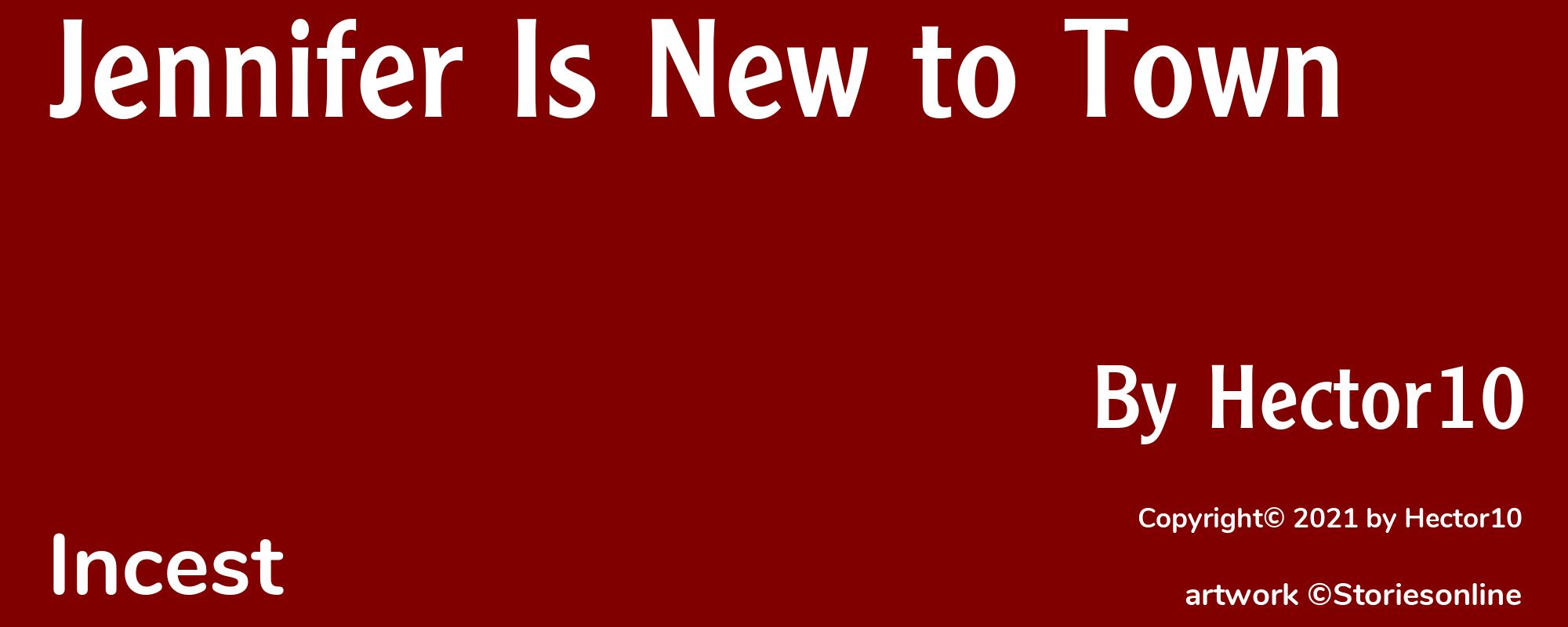 Jennifer Is New to Town - Cover