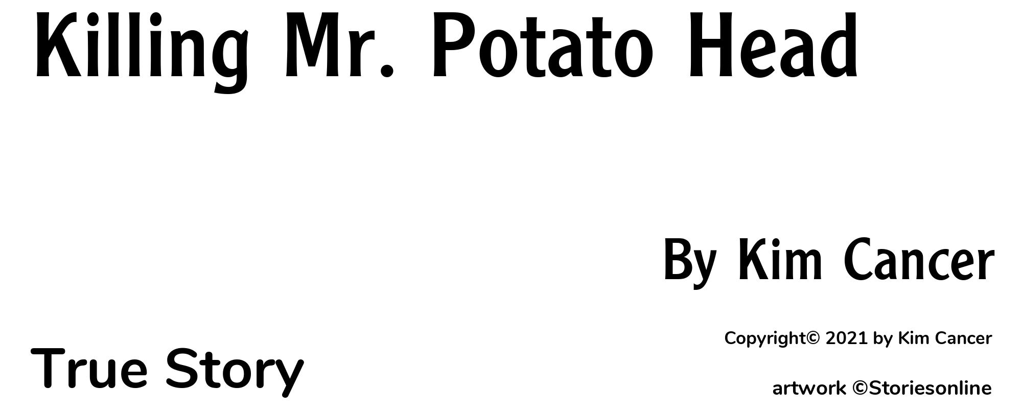 Killing Mr. Potato Head - Cover