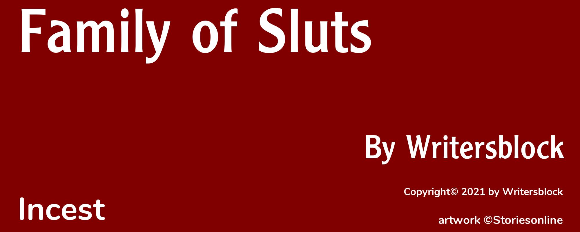 Family of Sluts - Cover