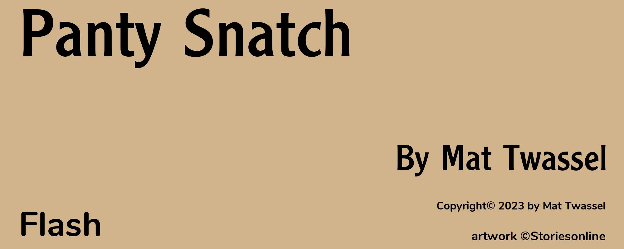 Panty Snatch - Cover