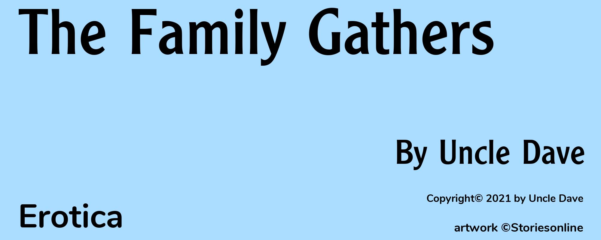 The Family Gathers - Cover