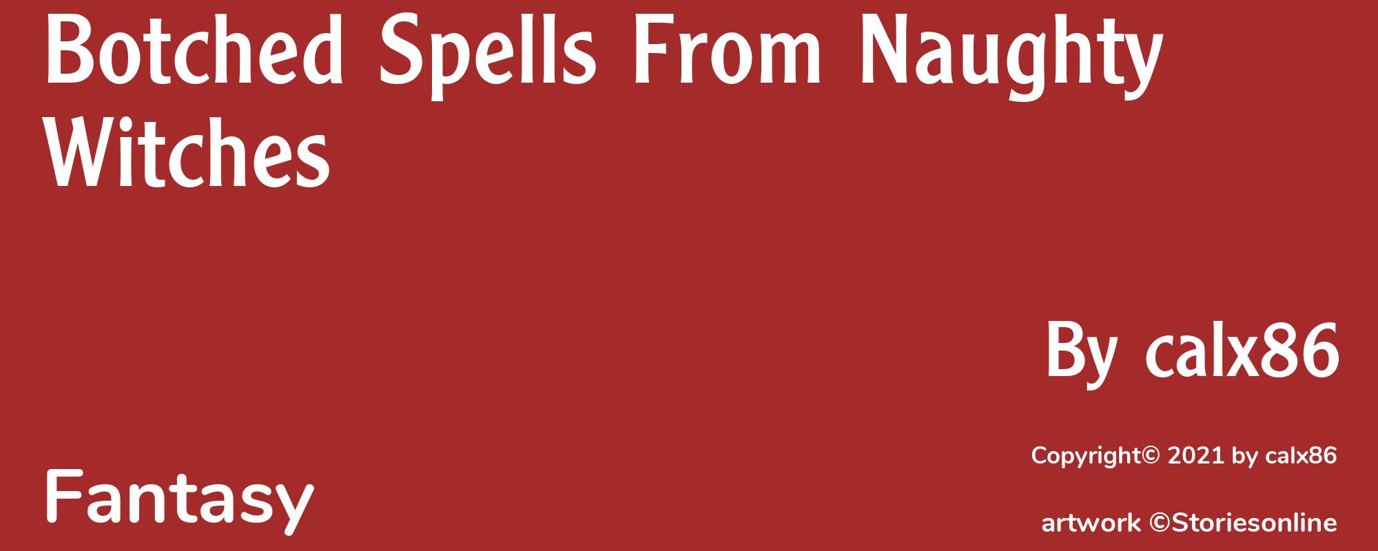 Botched Spells From Naughty Witches - Cover