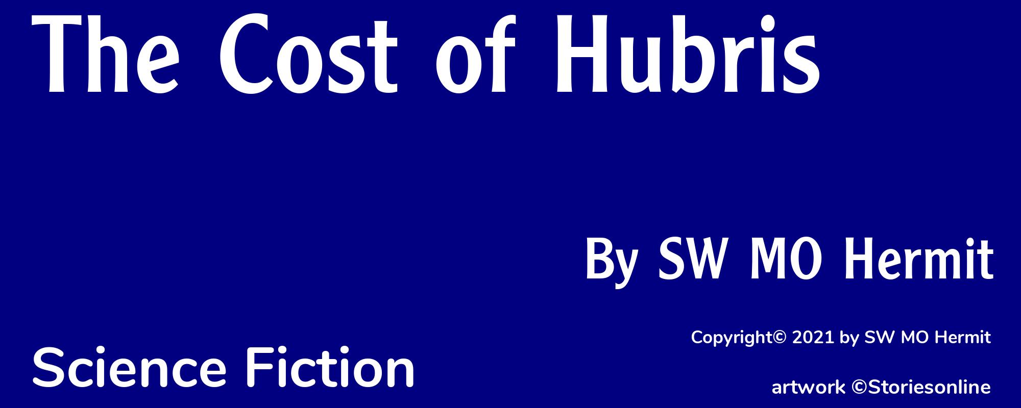 The Cost of Hubris - Cover