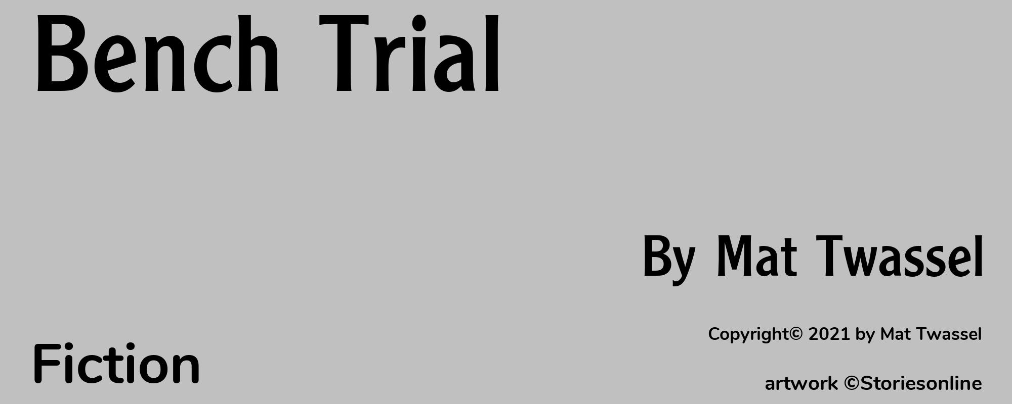Bench Trial - Cover