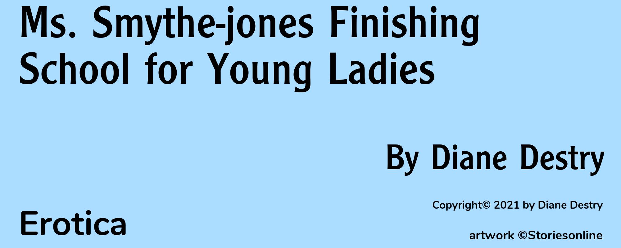 Ms. Smythe-jones Finishing School for Young Ladies - Cover