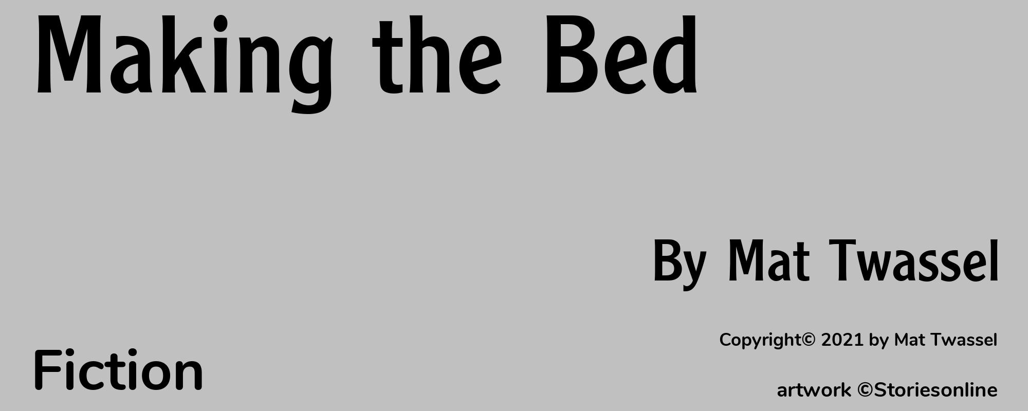Making the Bed - Cover