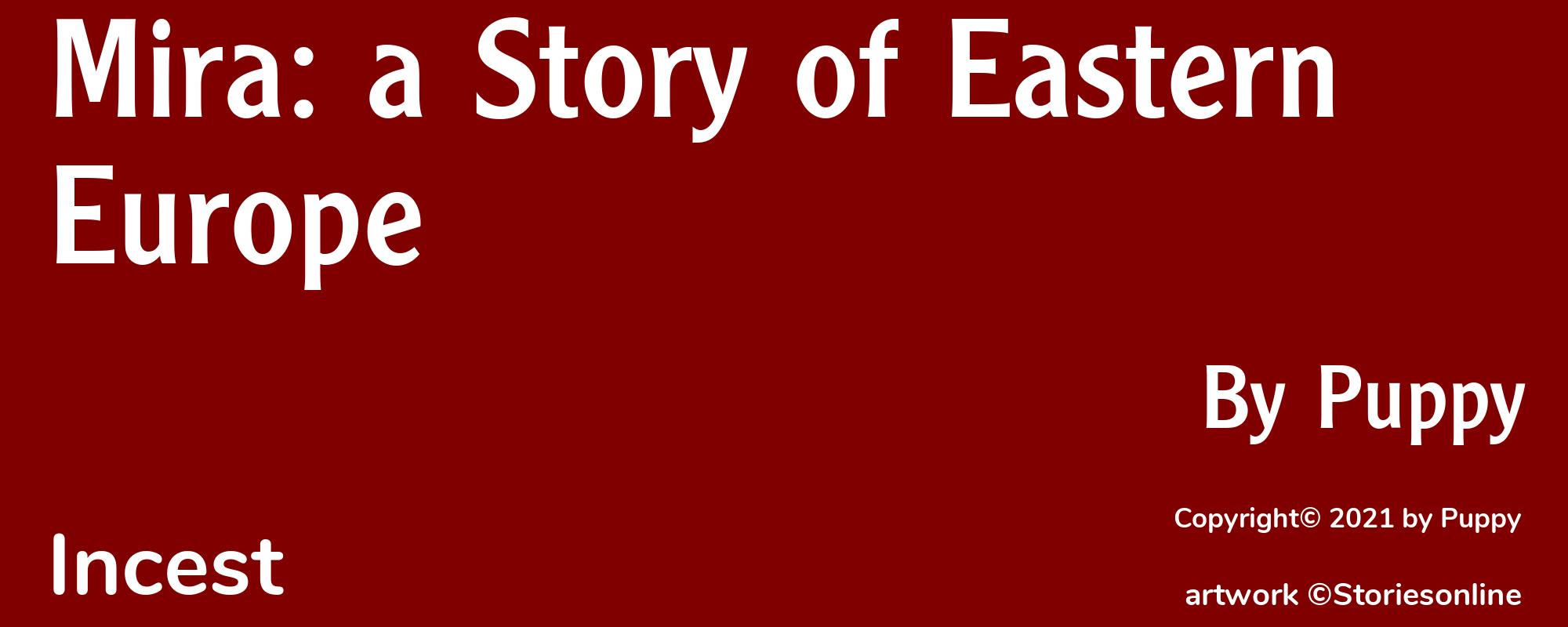 Mira: a Story of Eastern Europe - Cover