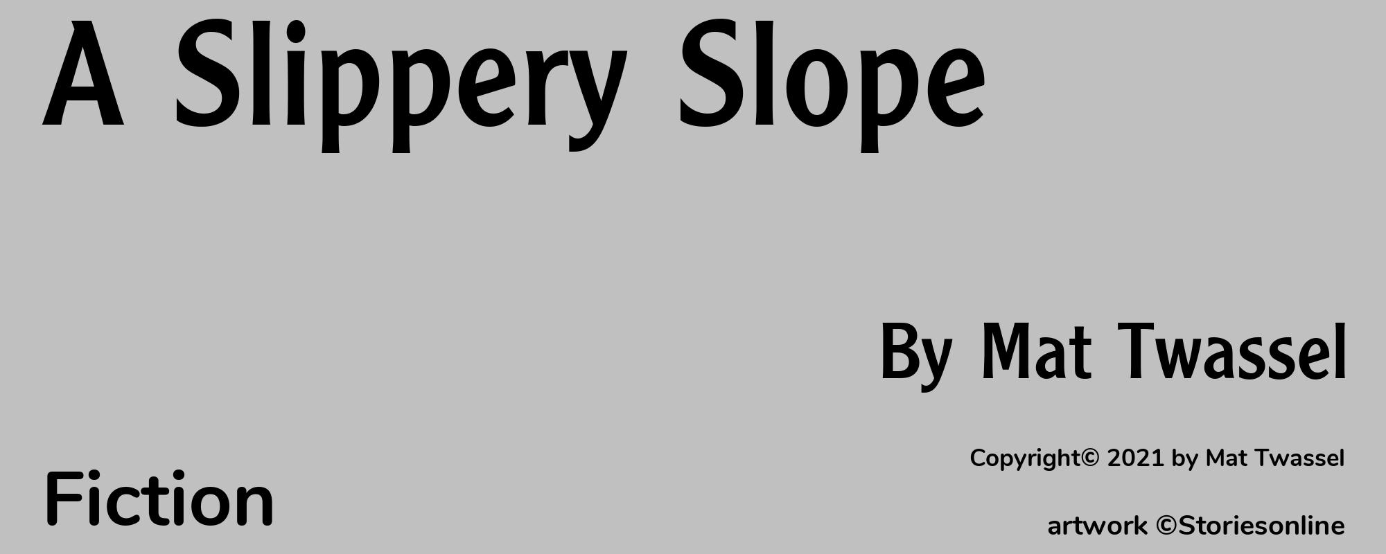 A Slippery Slope - Cover