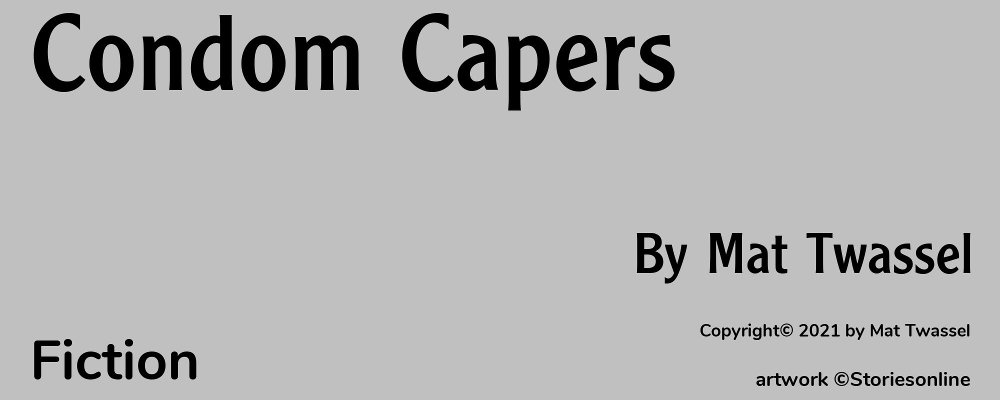 Condom Capers - Cover