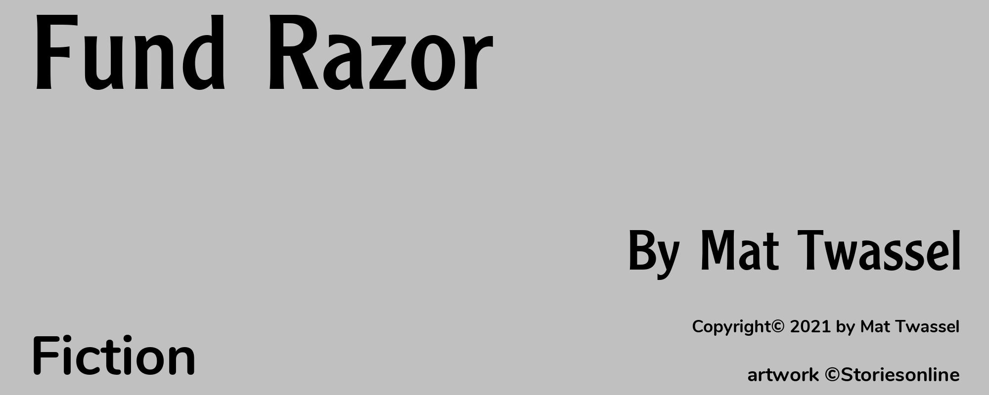 Fund Razor - Cover