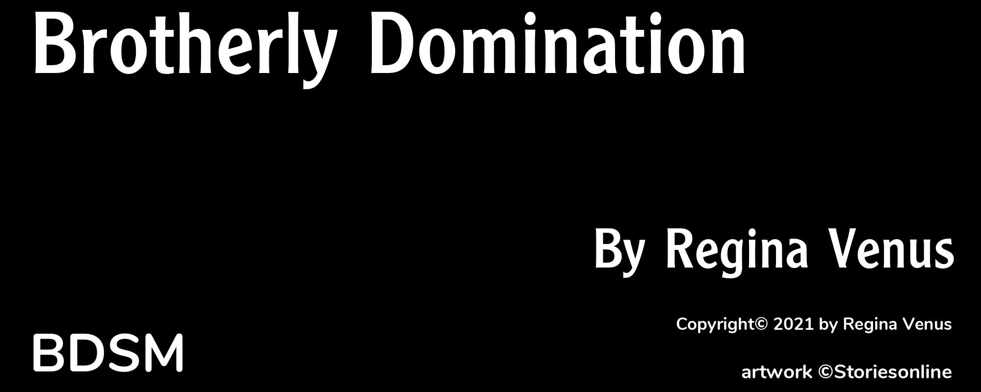Brotherly Domination - Cover