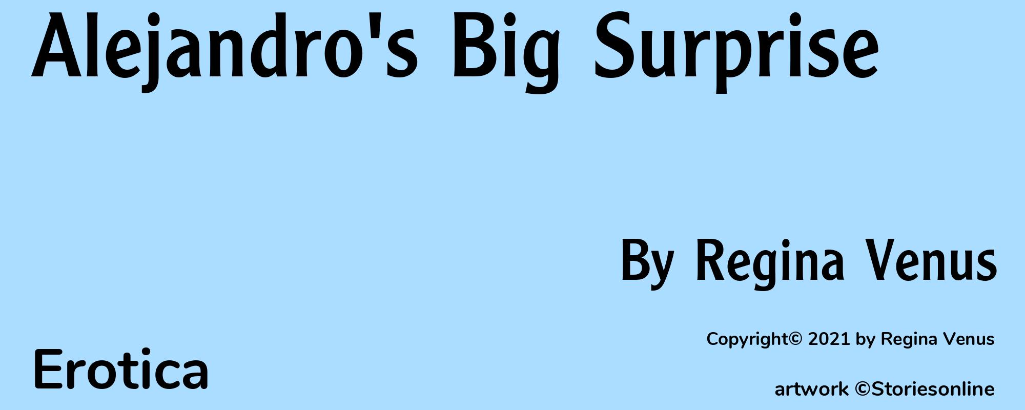 Alejandro's Big Surprise - Cover