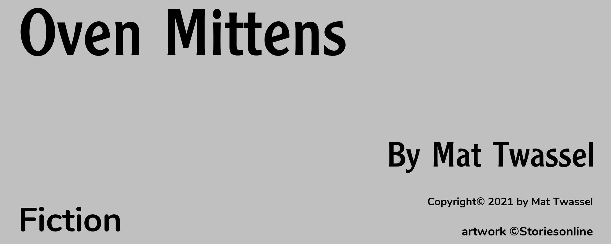 Oven Mittens - Cover