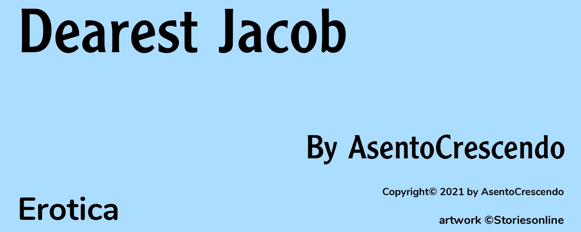 Dearest Jacob - Cover