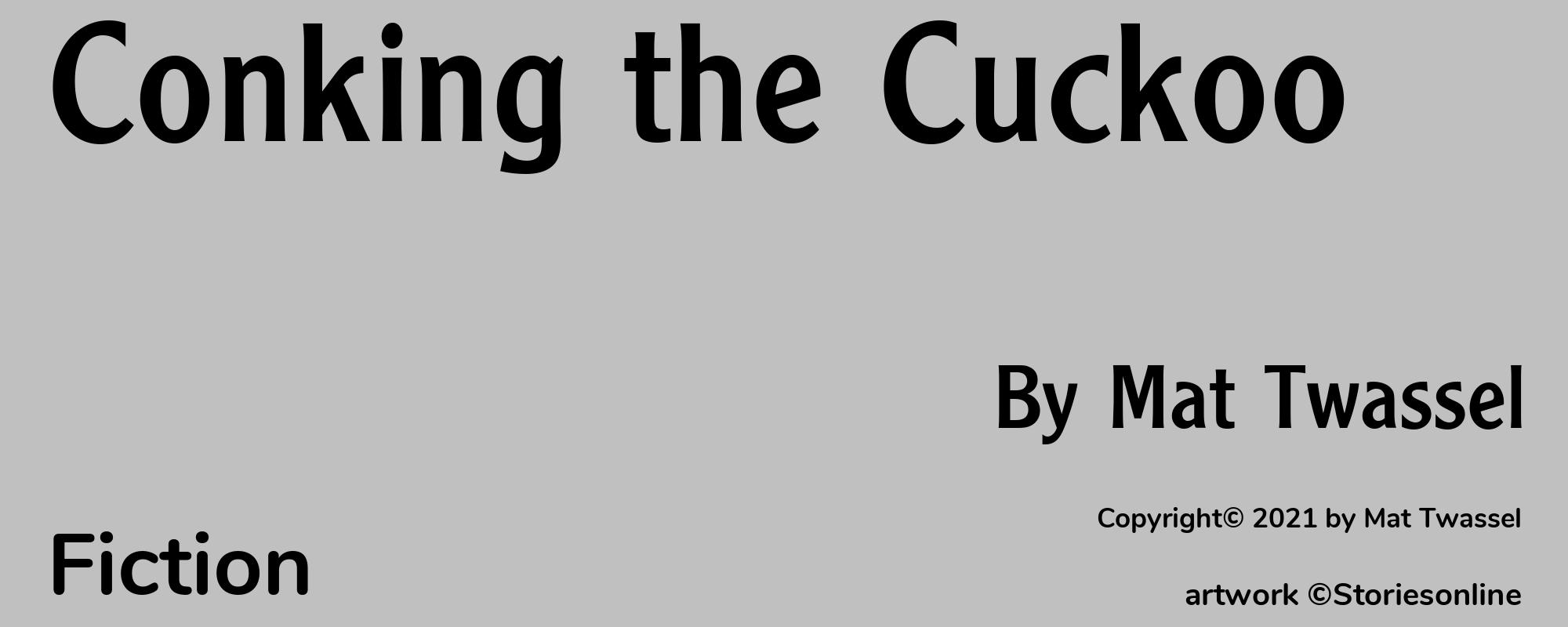 Conking the Cuckoo - Cover