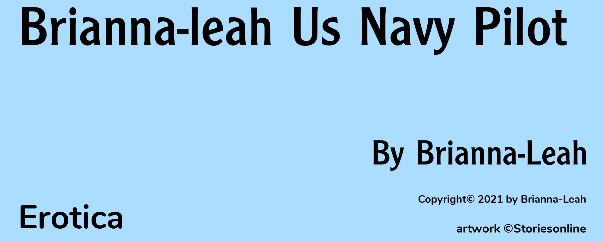 Brianna-leah Us Navy Pilot - Cover