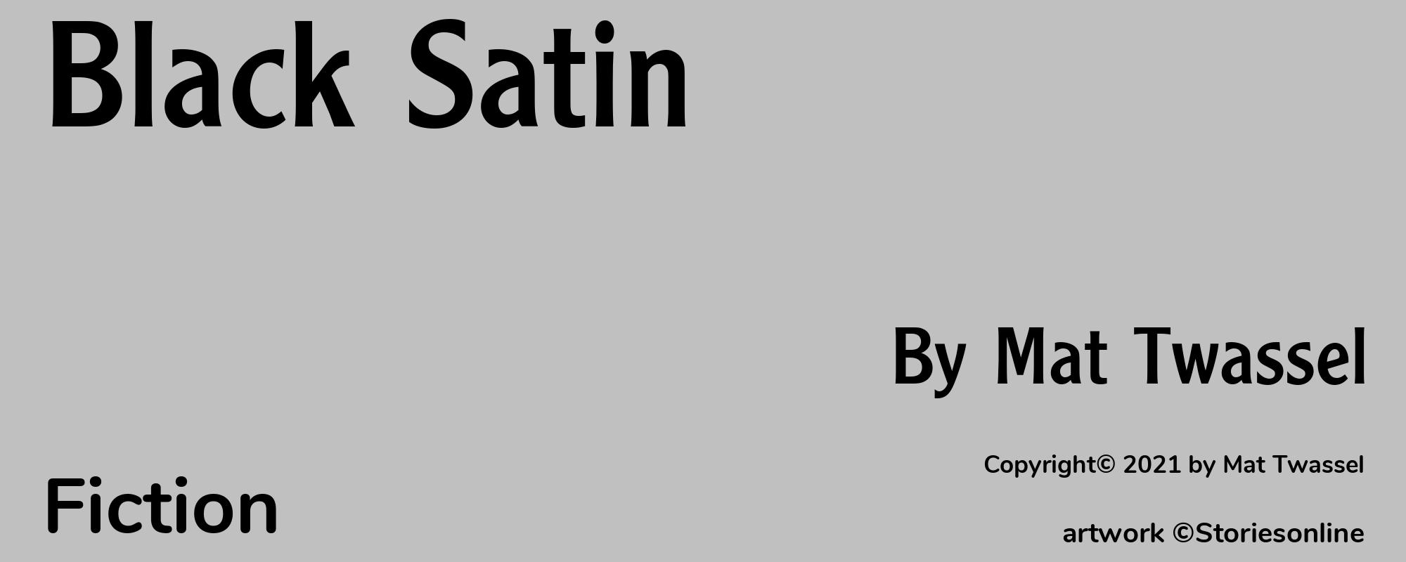 Black Satin - Cover