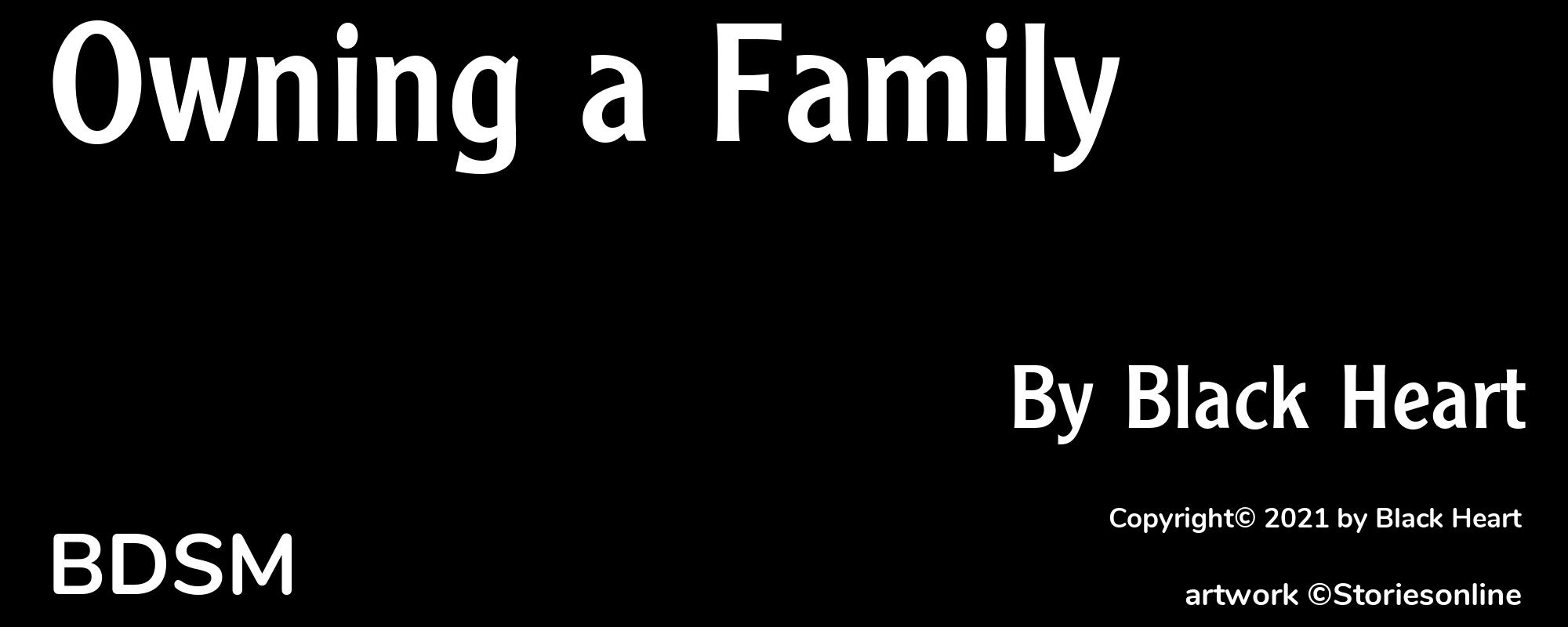 Owning a Family - Cover