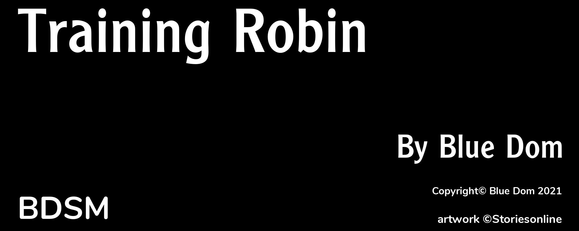 Training Robin - Cover