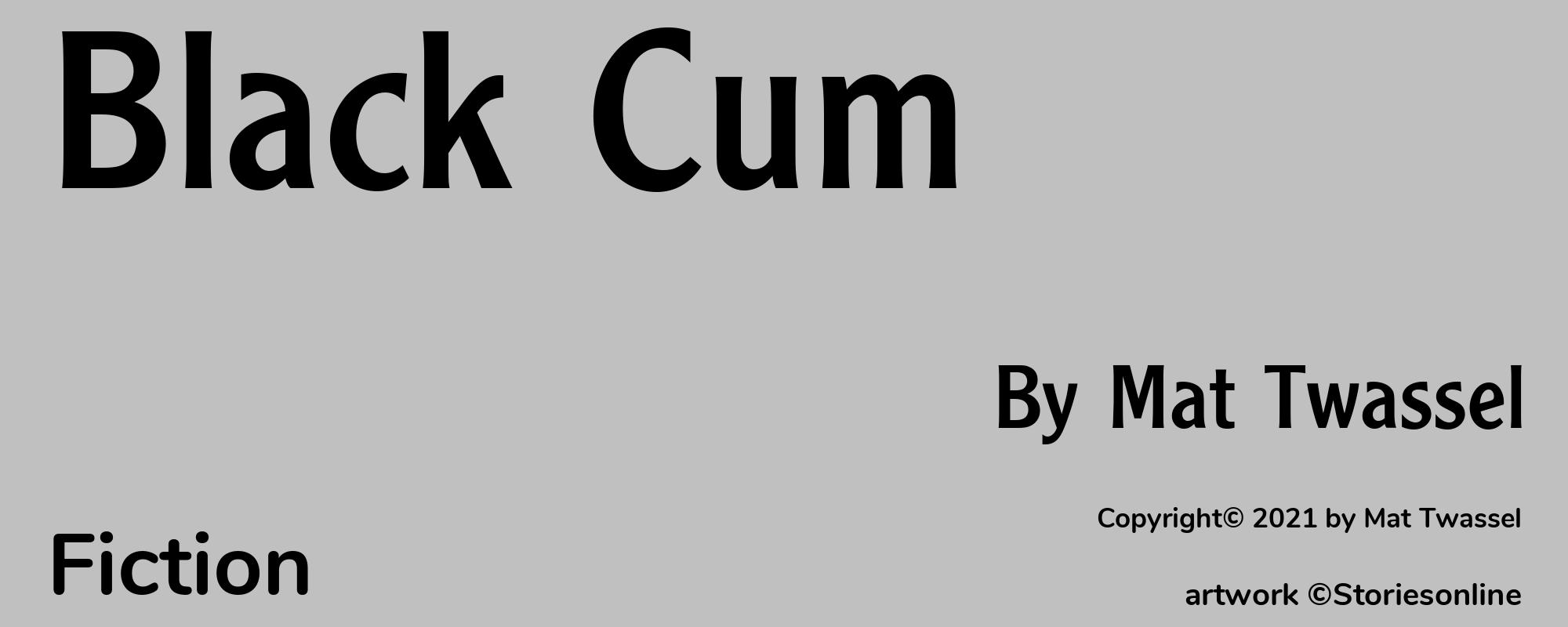 Black Cum - Cover