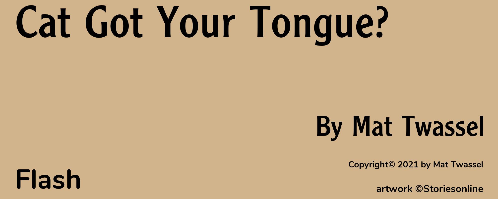 Cat Got Your Tongue? - Cover