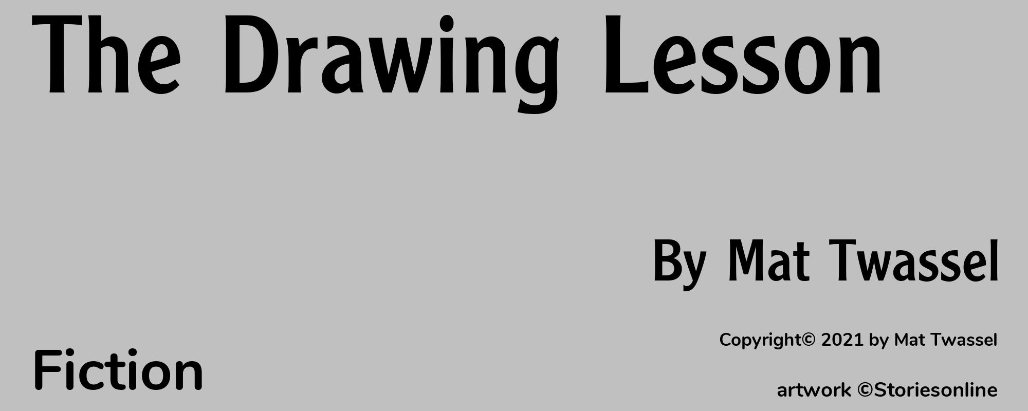 The Drawing Lesson - Cover