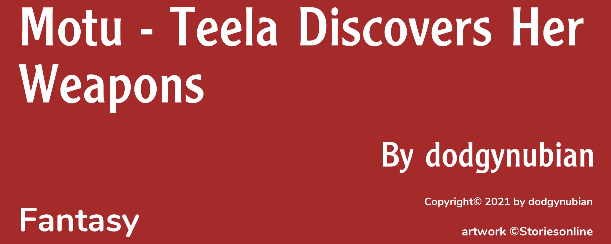 Motu - Teela Discovers Her Weapons - Cover