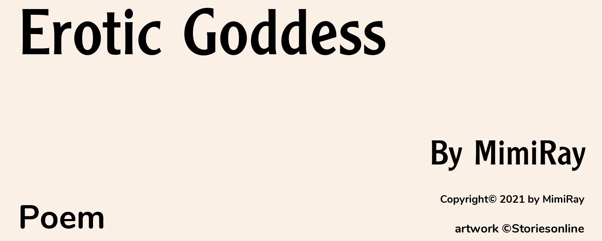 Erotic Goddess - Cover