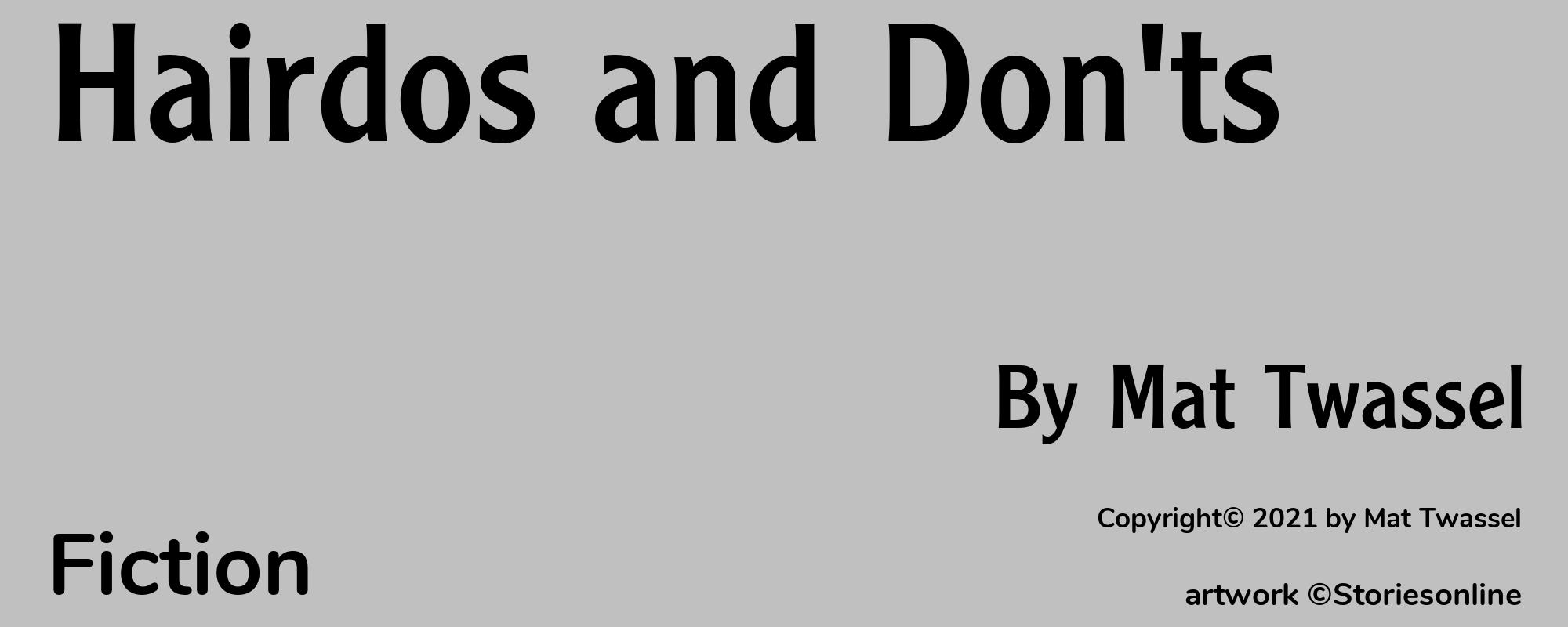 Hairdos and Don'ts - Cover