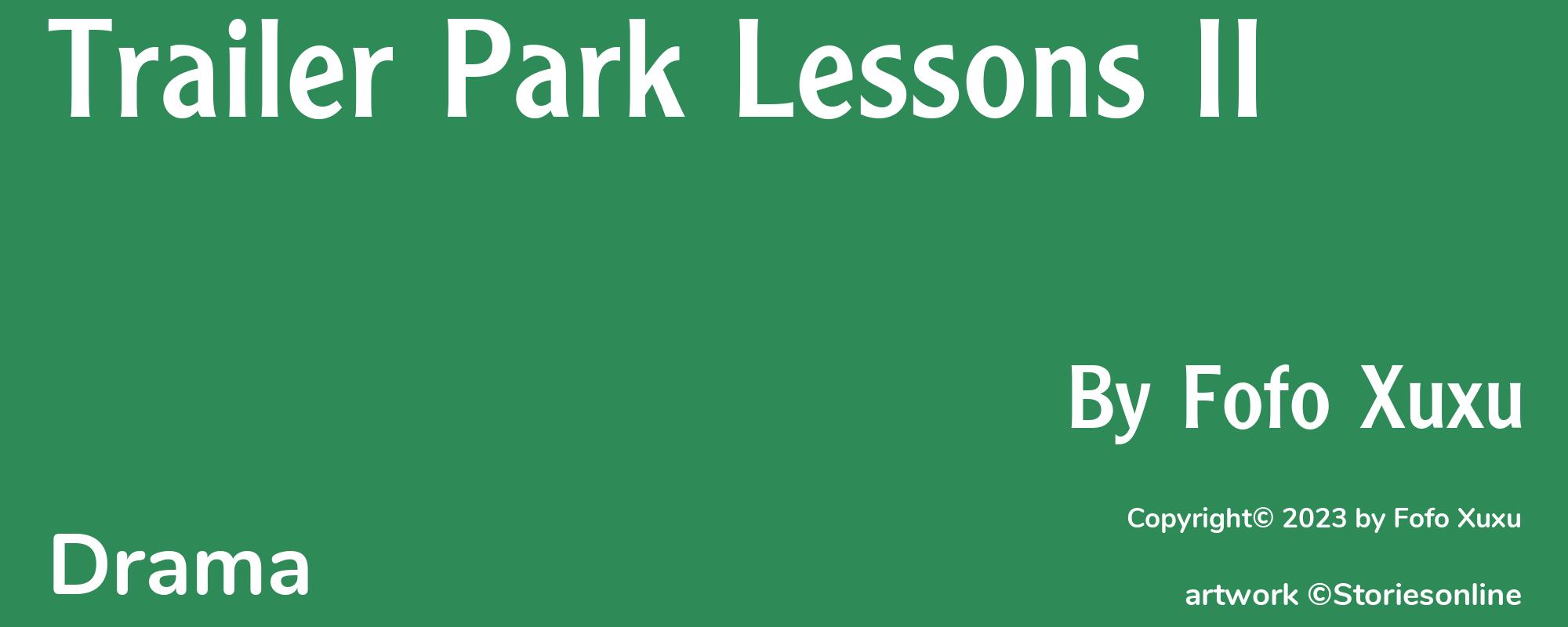 Trailer Park Lessons II - Cover