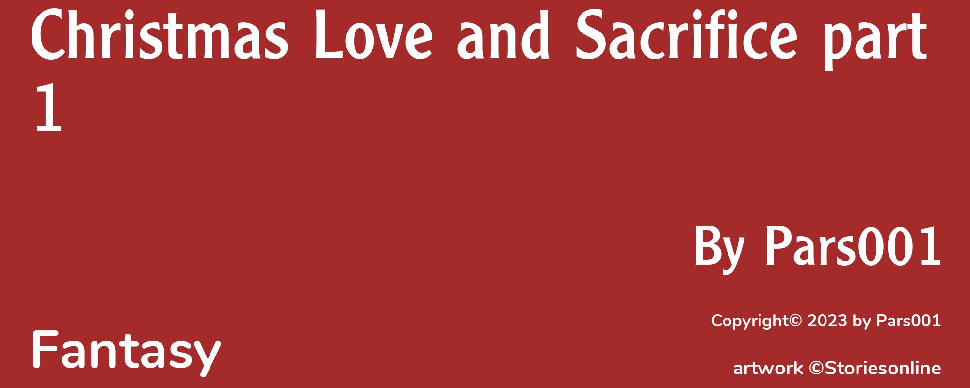 Christmas Love and Sacrifice part 1 - Cover