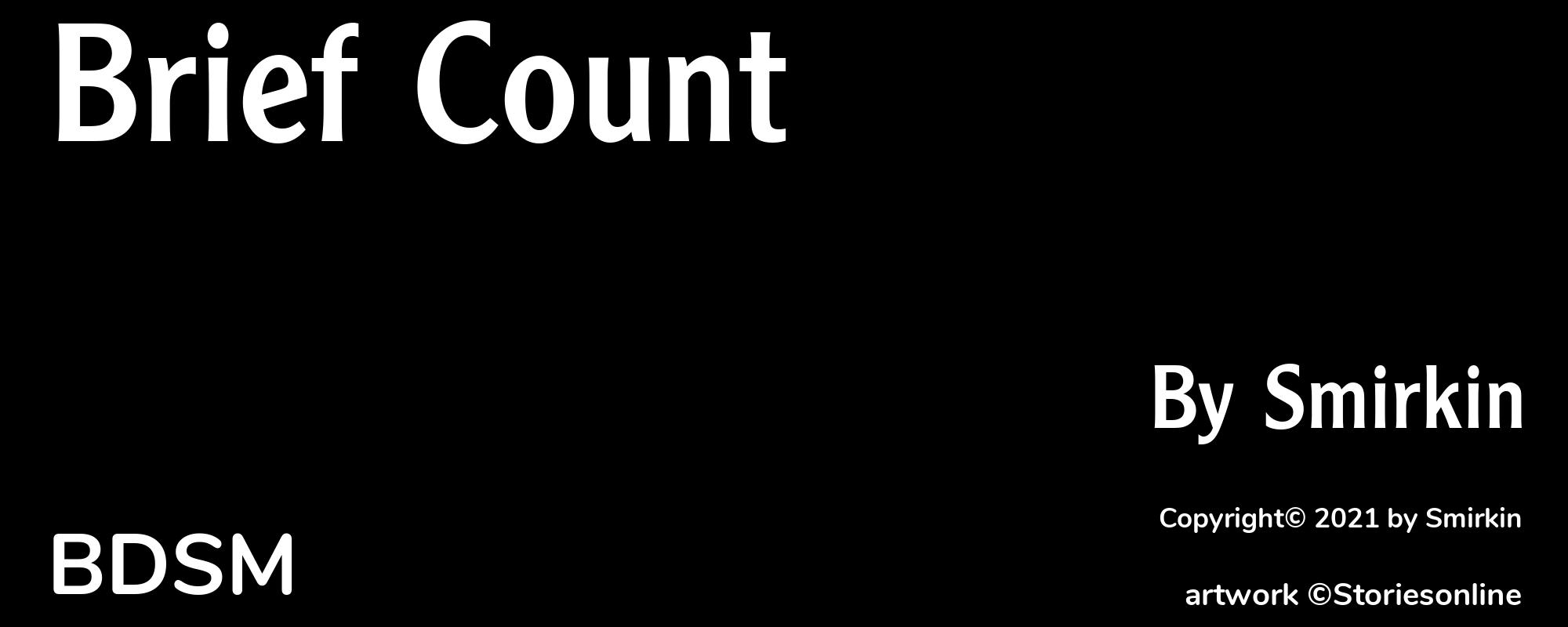 Brief Count - Cover