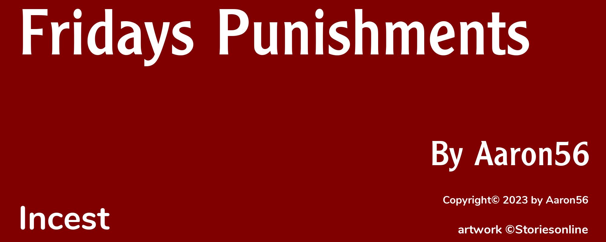 Fridays Punishments - Cover