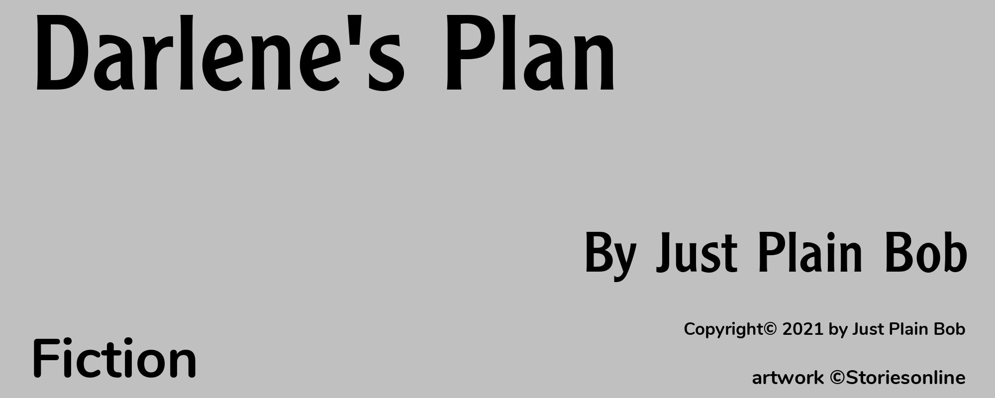 Darlene's Plan - Cover