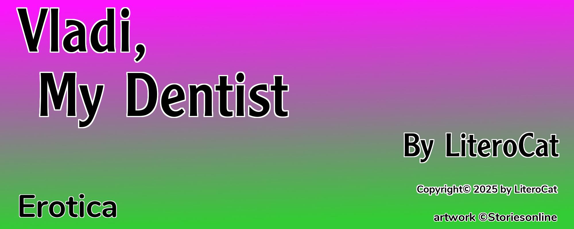 Vladi, My Dentist - Cover