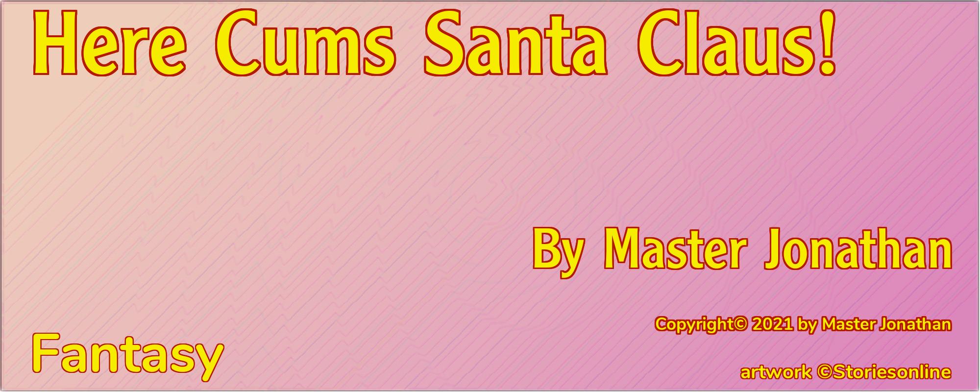 Here Cums Santa Claus! - Cover