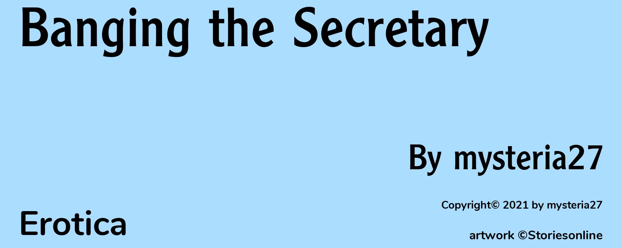 Banging the Secretary - Cover