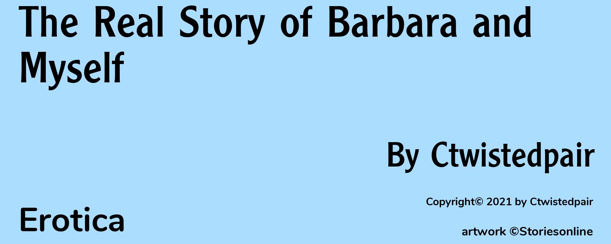 The Real Story of Barbara and Myself - Cover