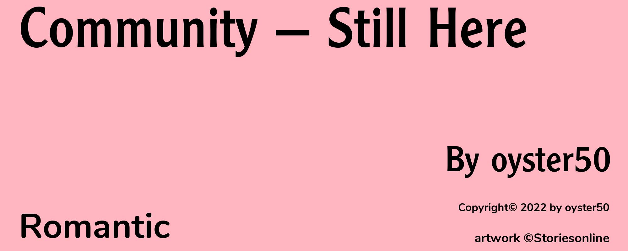 Community — Still Here - Cover