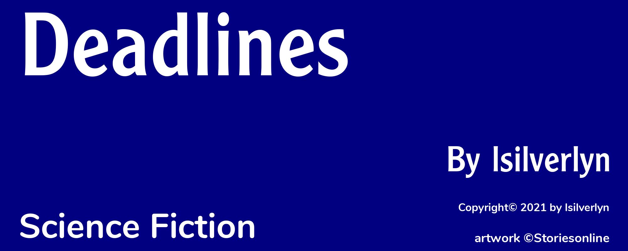 Deadlines - Cover