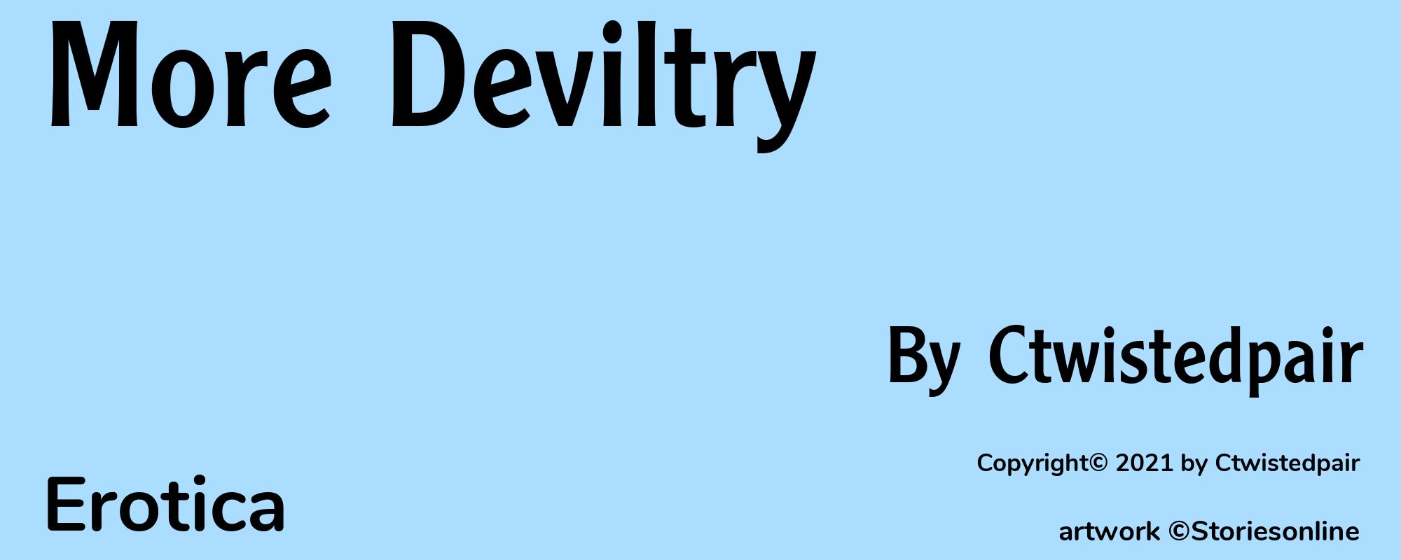 More Deviltry - Cover