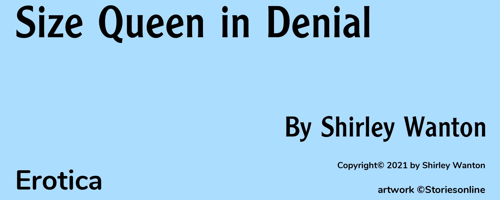 Size Queen in Denial - Cover