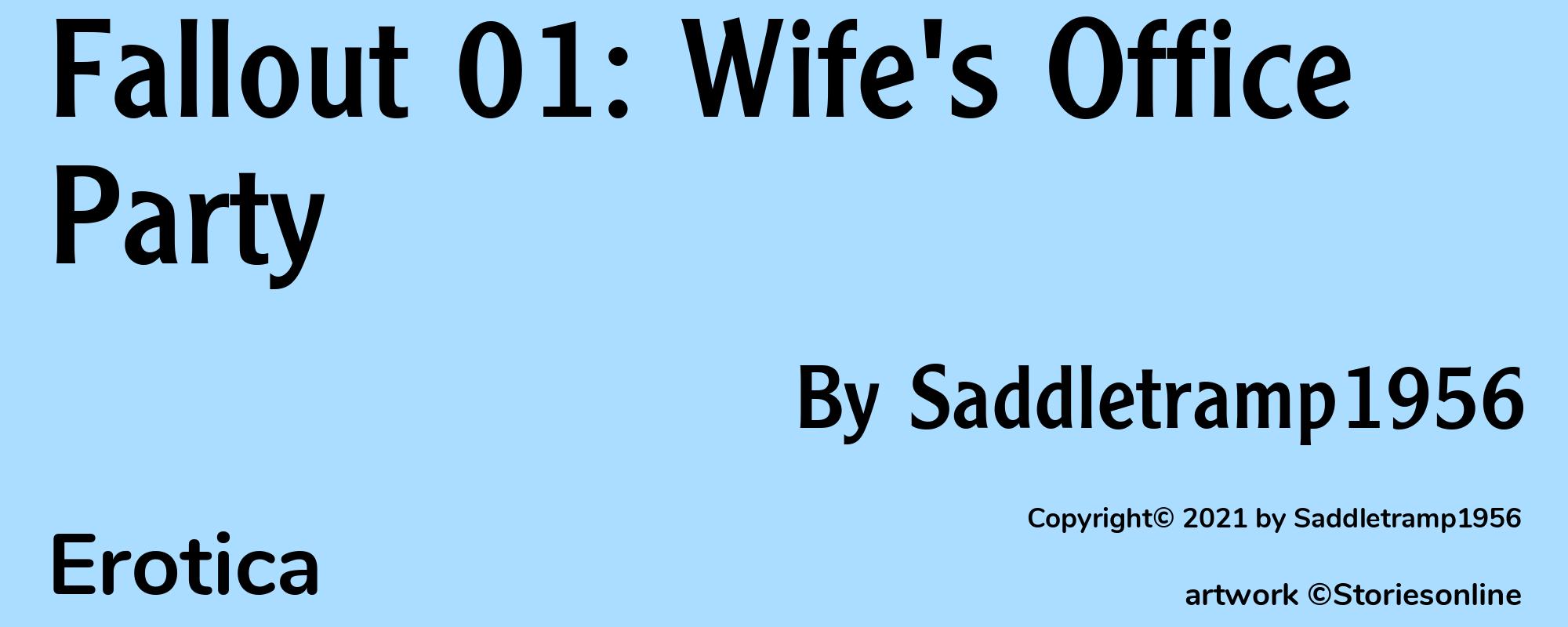 Fallout 01: Wife's Office Party - Cover